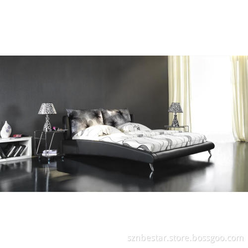 Most Comfortable Bedroom Modern Soft Bed (6057)